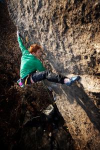 L’atleta novarese Gabriele Moroni in azione